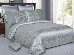 Постельное белье Cleo "Satin Jacquard" евро 31/144-SG