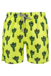 Шорты для плавания мужские MC2 Saint Barth GUSTAVIA HAPC94 зеленые S