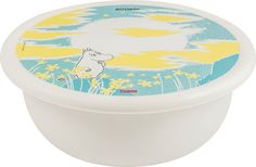 Миска с крышкой Plast Team MOOMIN 265х265х103 мм 3,2л с рисунком