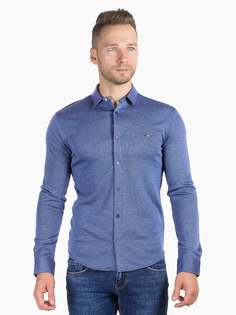 Рубашка мужская DAIROS GD81100362 синяя M