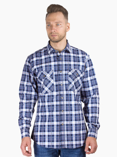 Рубашка мужская DAIROS GD81100369 синяя XL