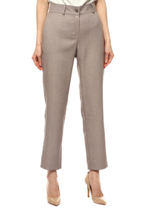 Брюки женские MANNON BR000005SS4(TERRY) коричневые 50 RU