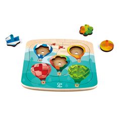 Головоломка-мозаика Воздушные шары Hape E1623_HP