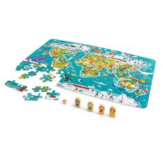 Головоломка Карта мира Hape E1626_HP