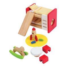 Мебель для домика Детская комната Hape E3456_HP
