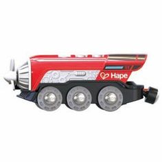 Поезд в пропеллером на батарейках Hape E3750_HP