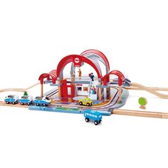 Игровой набор Станция Гранд Сити Hape E3725_HP