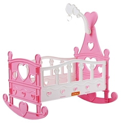 Мебель для кукол Полесье Кроватка-качалка 56665