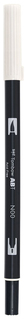 Брашпен (маркер-кисть) Tombow "ABT Dual Brush Pen", цвет: N00 блендер