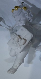 Декорация новогодняя Подарки и сувениры ангел, 6х4х9 см