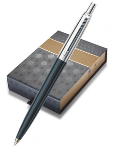 Подарочный набор: Чехол и Шариковая ручка Parker Jotter K60, цвет: Black
