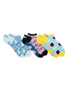 Набор носков женских Sammy icon Flair short-Drakkar-Friday разноцветных 36-40