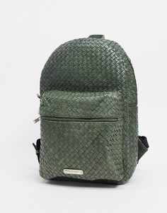 Кожаный рюкзак Bolongaro Trevor-Зеленый