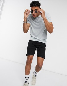 Серая футболка из органического хлопка ASOS DESIGN-Серый