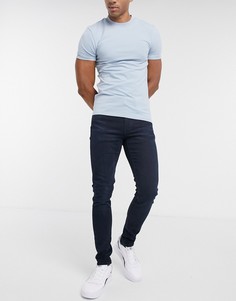 Темные суженные джинсы скинни Levis-Синий Levis®