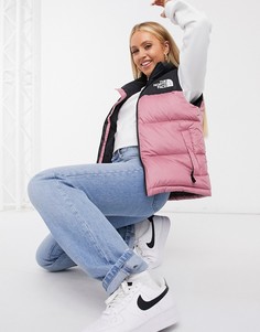 Розовая майка в стиле ретро The North Face 1996-Розовый