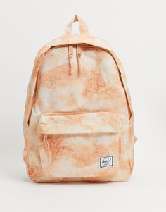 Рюкзак персикового цвета с принтом Herschel Supply Co-Оранжевый
