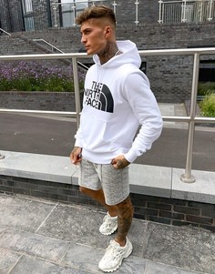 Худи белого цвета The North Face-Белый