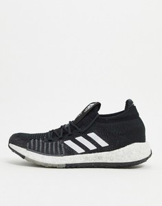 Черные кроссовки adidas Running pulseboost-Черный