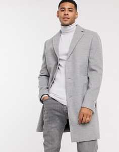 Серое пальто New Look-Серый