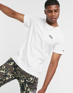 Белая футболка с логотипом Tommy Jeans-Белый