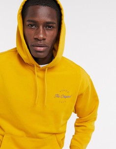 Худи свободного кроя с принтом на спине Levis-Желтый Levis®