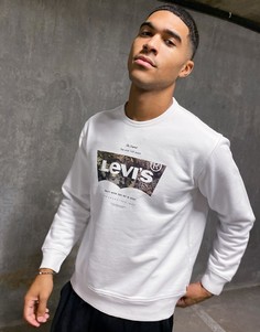 Белый свитшот с логотипом Levis Levis®