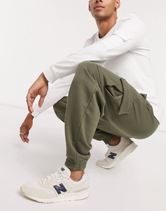 Oversized-джоггеры цвета хаки с карманами карго ASOS DESIGN​​​​​​​-Зеленый