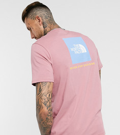 Розовая футболка The North Face Red Box эксклюзивно на ASOS-Розовый