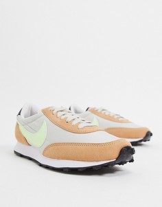 Оранжево-зеленые кроссовки Nike Daybreak-Бежевый