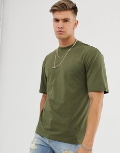 Oversize-футболка Only & Sons-Зеленый