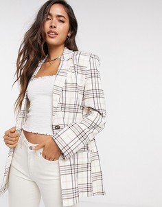 Пиджак в винтажном стиле в клетку ASOS DESIGN-Мульти