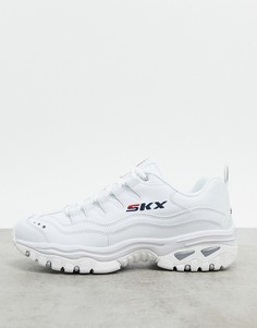 Белые кроссовки Skechers energy-Белый
