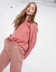 Oversized-топ с широкими рукавами ASOS DESIGN mix & match-Розовый