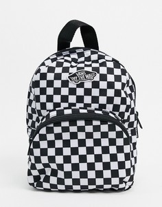 Черный рюкзак в клетку Vans Got This
