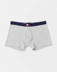 Серые боксеры-брифы с логотипом Tommy Hilfiger-Серый