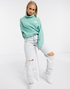 Зеленый флисовый джемпер The North Face Polar
