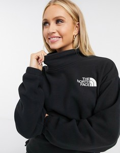 Черный флисовый джемпер The North Face Polar