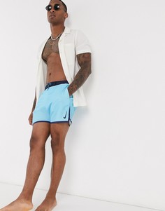Синие шорты 5 дюймов Nike Linen-Синий