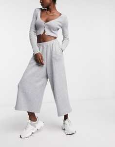 Серые трикотажные кюлоты Native Youth-Серый