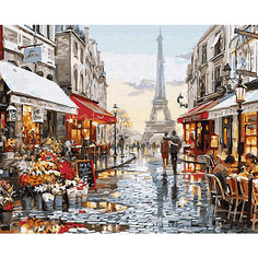 Картина по номерам Molly Окно в Париж, 40х50 см