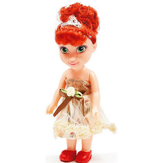 Кукла Qian Jia Toys "Девочка в нарядном платье" Рыженькая, 16 см