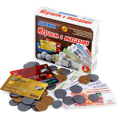 Настольная игра Десятое королевство "Играем в магазин. Денежка"
