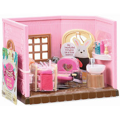 Игровой набор Lil Woodzeez "Салон красоты", 24 элемента