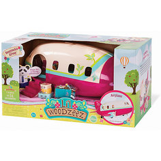 Игровой набор Lil Woodzeez "Самолет", 35 элементов
