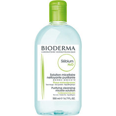 СЕБИУМ H2O мицеллярная вода 500 мл Bioderma