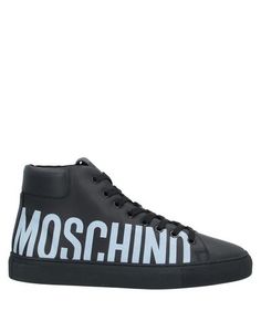 Высокие кеды и кроссовки Moschino