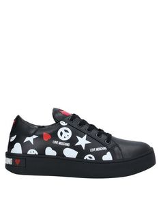 Низкие кеды и кроссовки Love Moschino