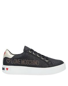Низкие кеды и кроссовки Love Moschino