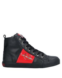 Высокие кеды и кроссовки Love Moschino